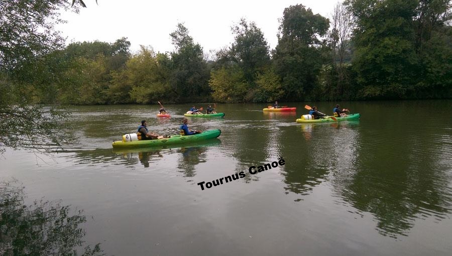 Canoë à Tournus